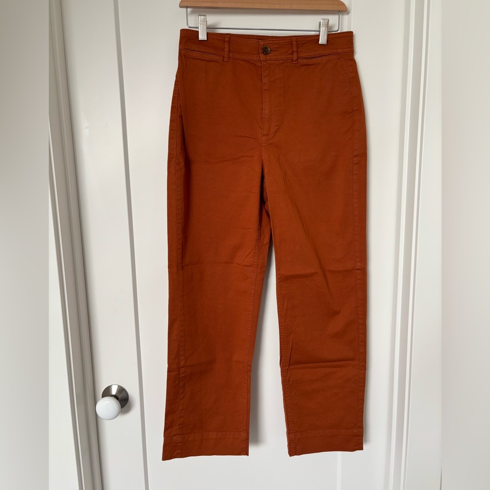 Everlane Burnt Orange Chinos - Women’s Size 6